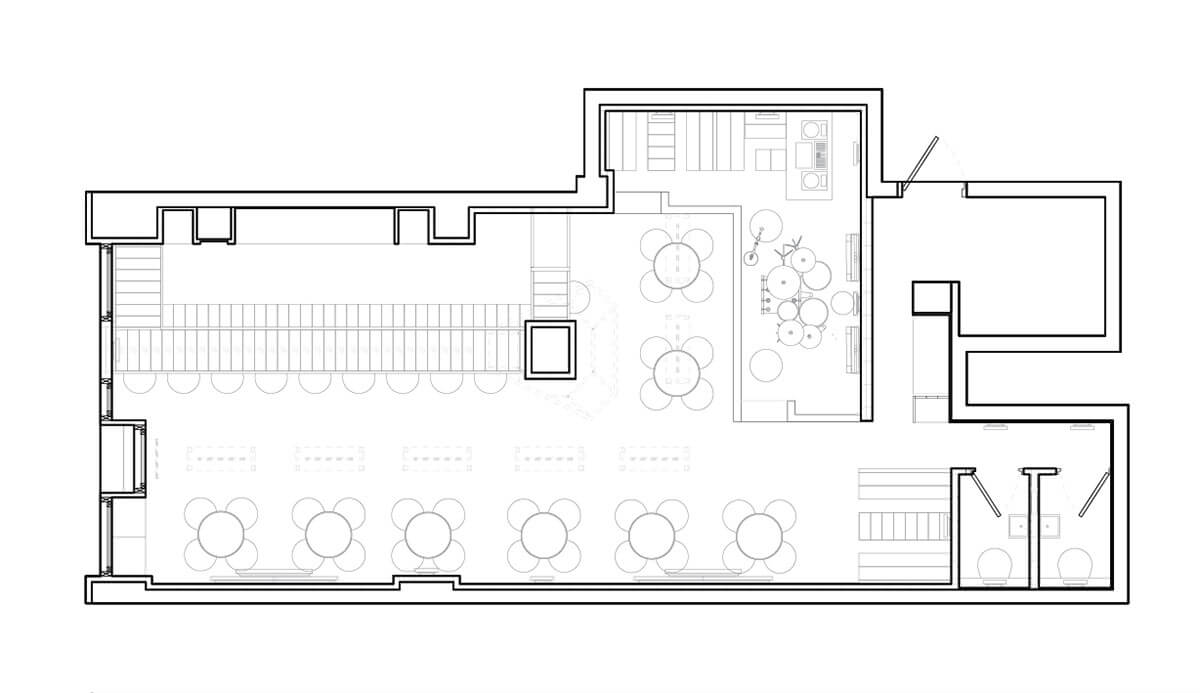 Proposed Design for the in Plan View with Band Stage Layout