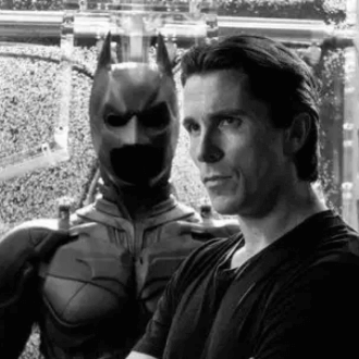 Batcave Bruce An image of Bruce as he presents himself in private