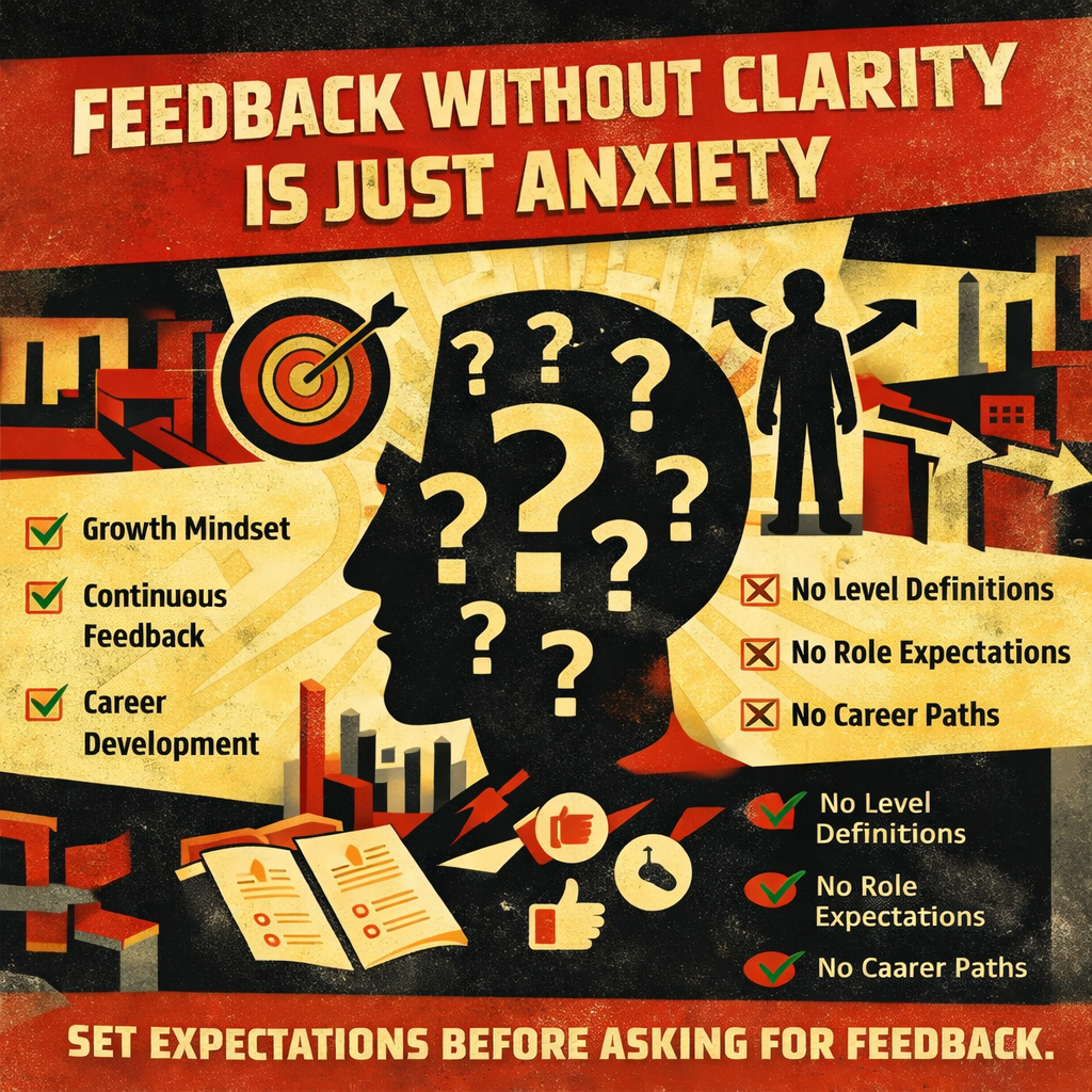 Feedback without clarity is just anxiety