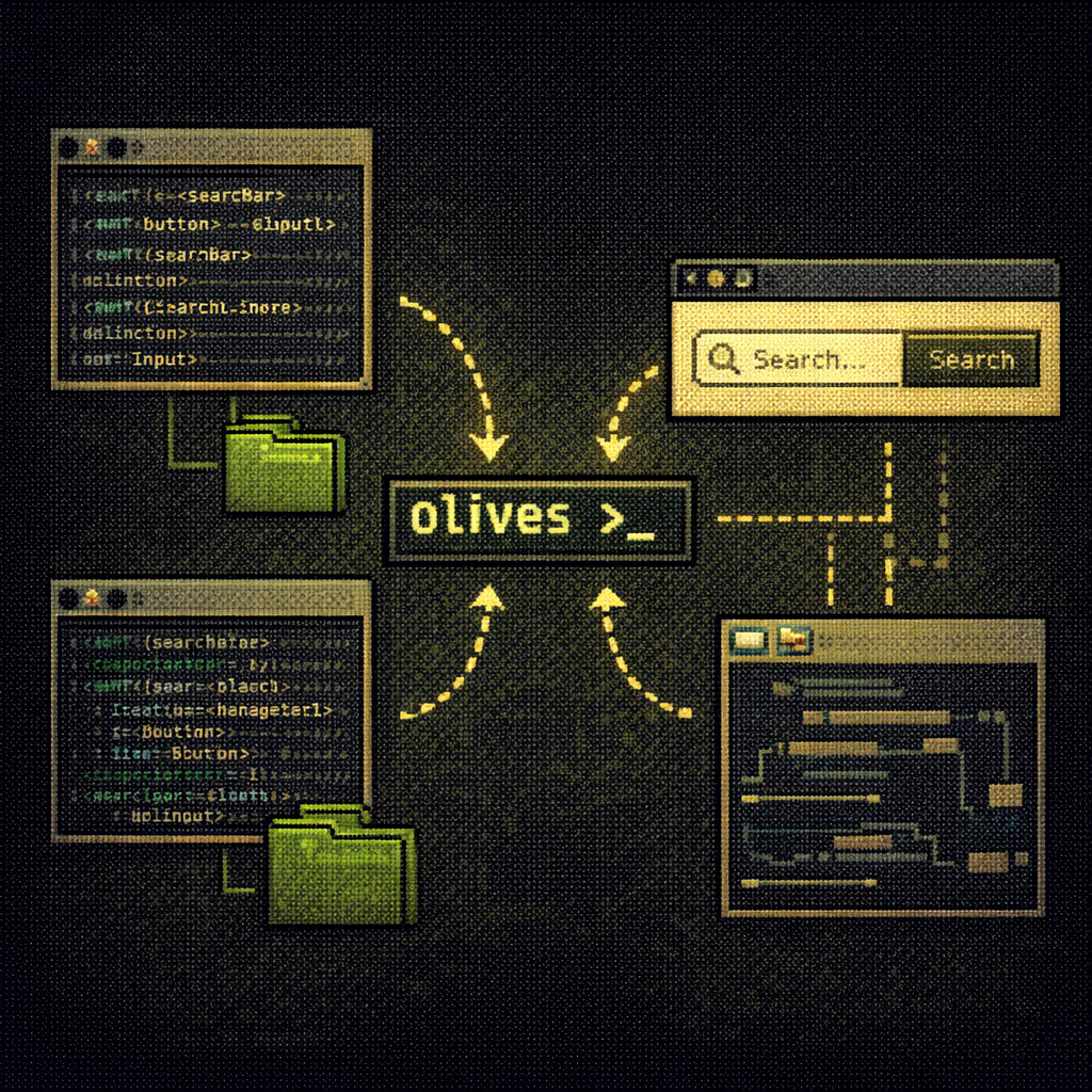 Keeping UI in sync with code: Olives