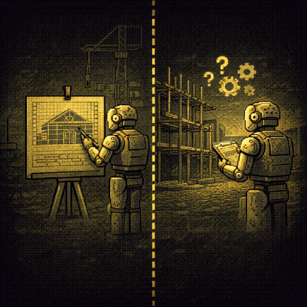 Builder mode vs architect mode in AI development