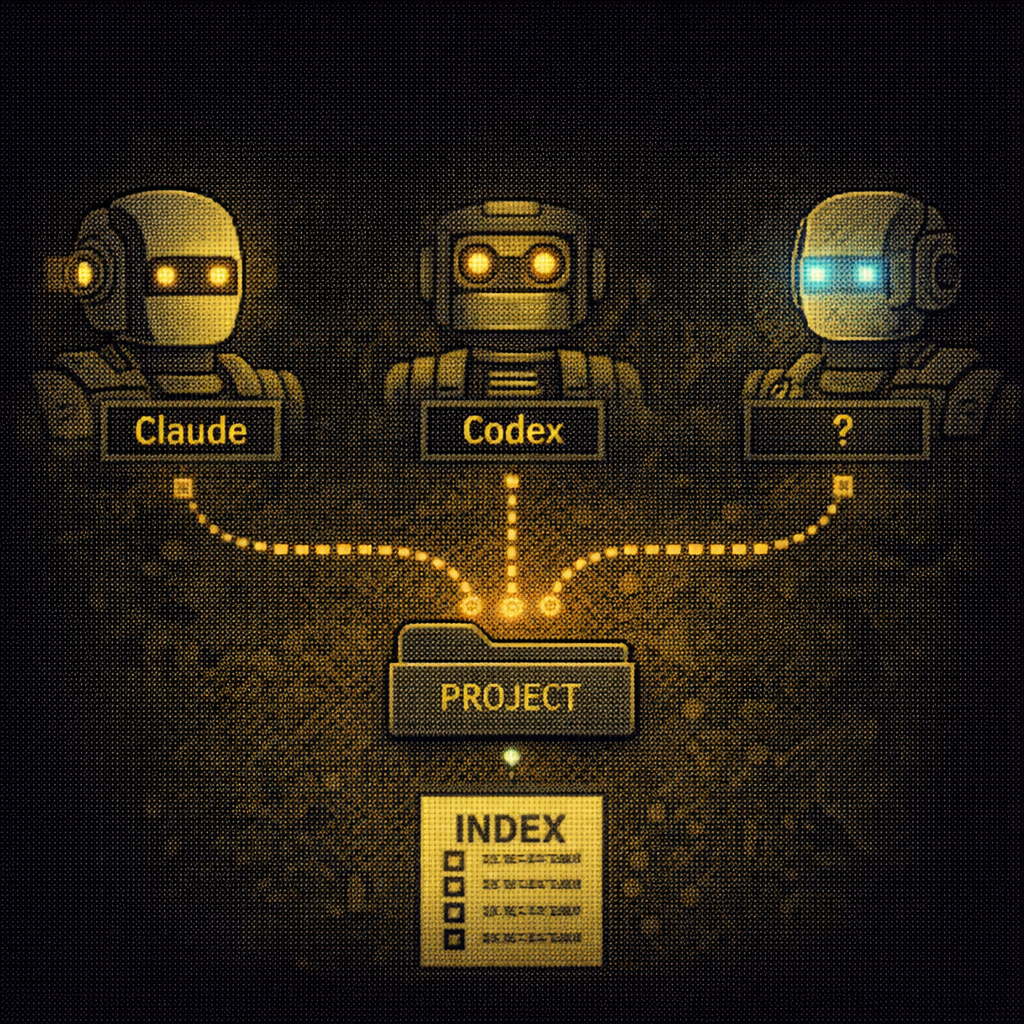 Swap the model. The project stays coherent