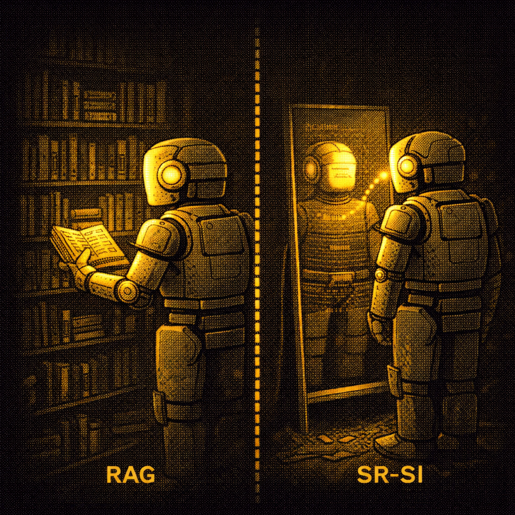 RAG gives AI a library. SR-SI gives it something closer to a memory