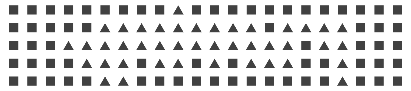 Similarity can be used to group elements or create contrast to direct viewer attention